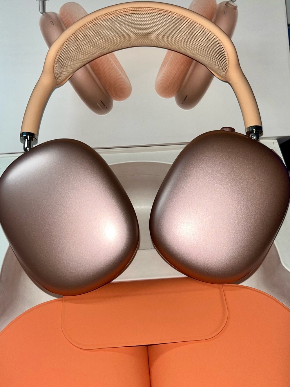Apple Over-Ear Headphones in Orange